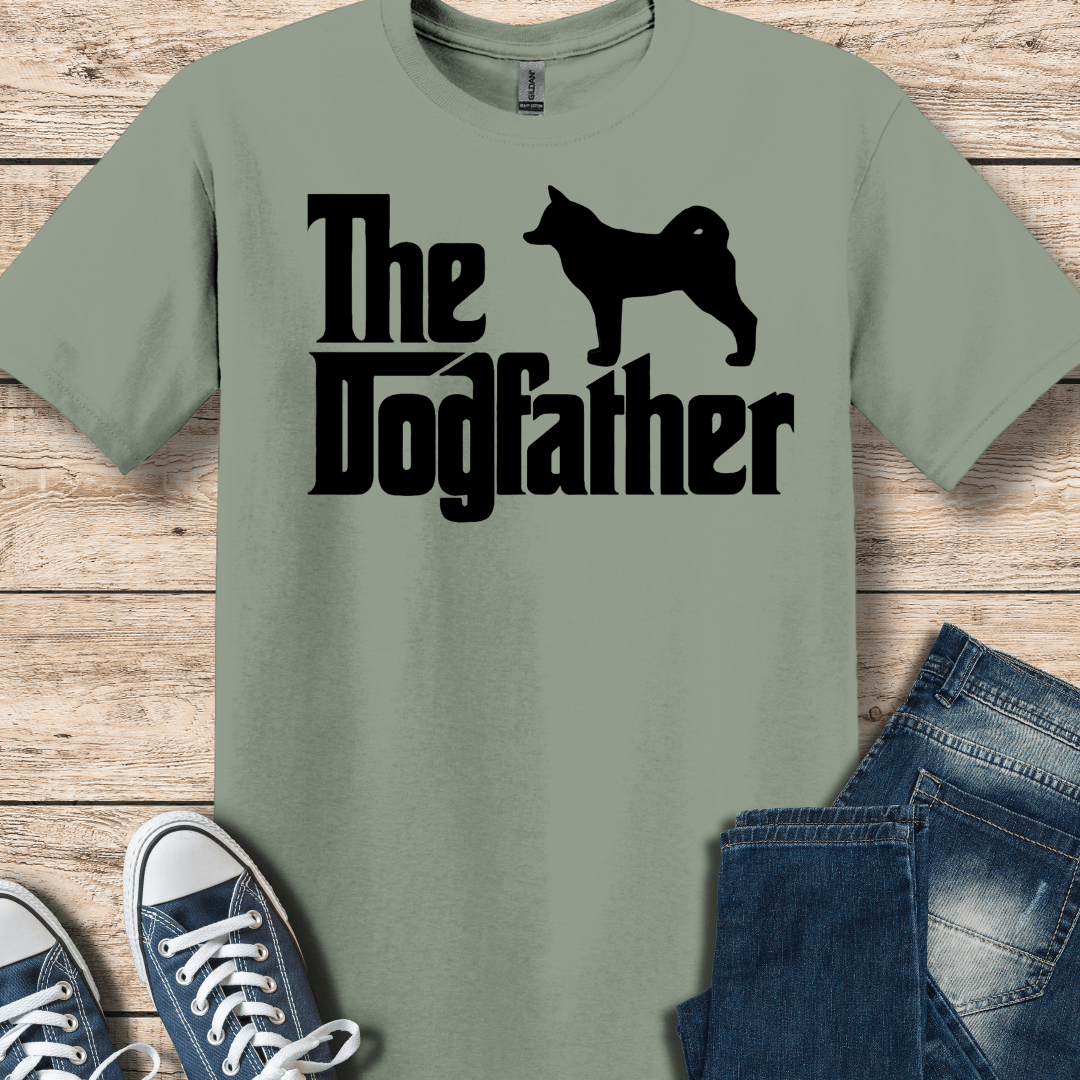 T-Shirt Sage / S The Alaskan Klee Kai "DogFather" T-Shirt