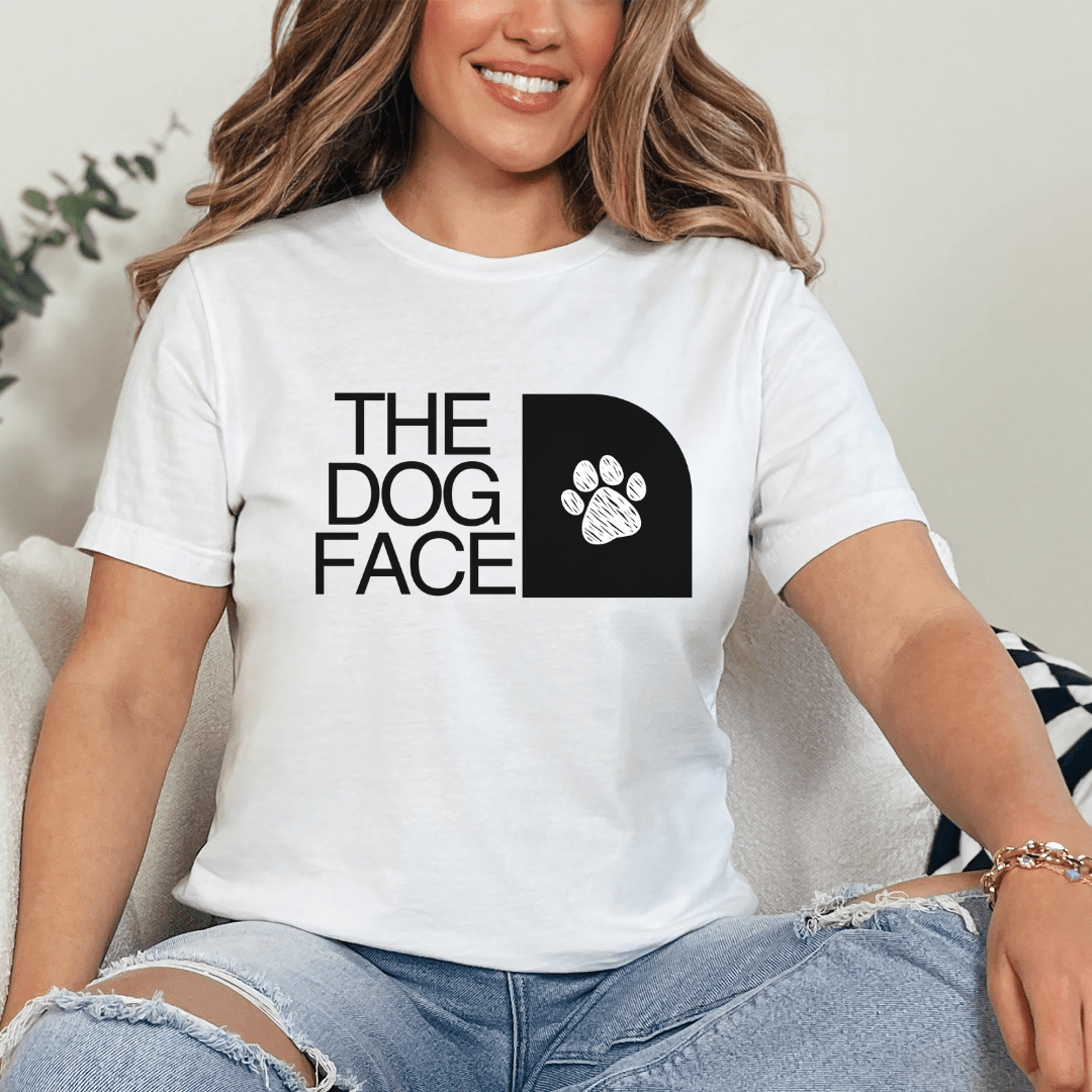 T-Shirt White / XS The Dog Face Tee