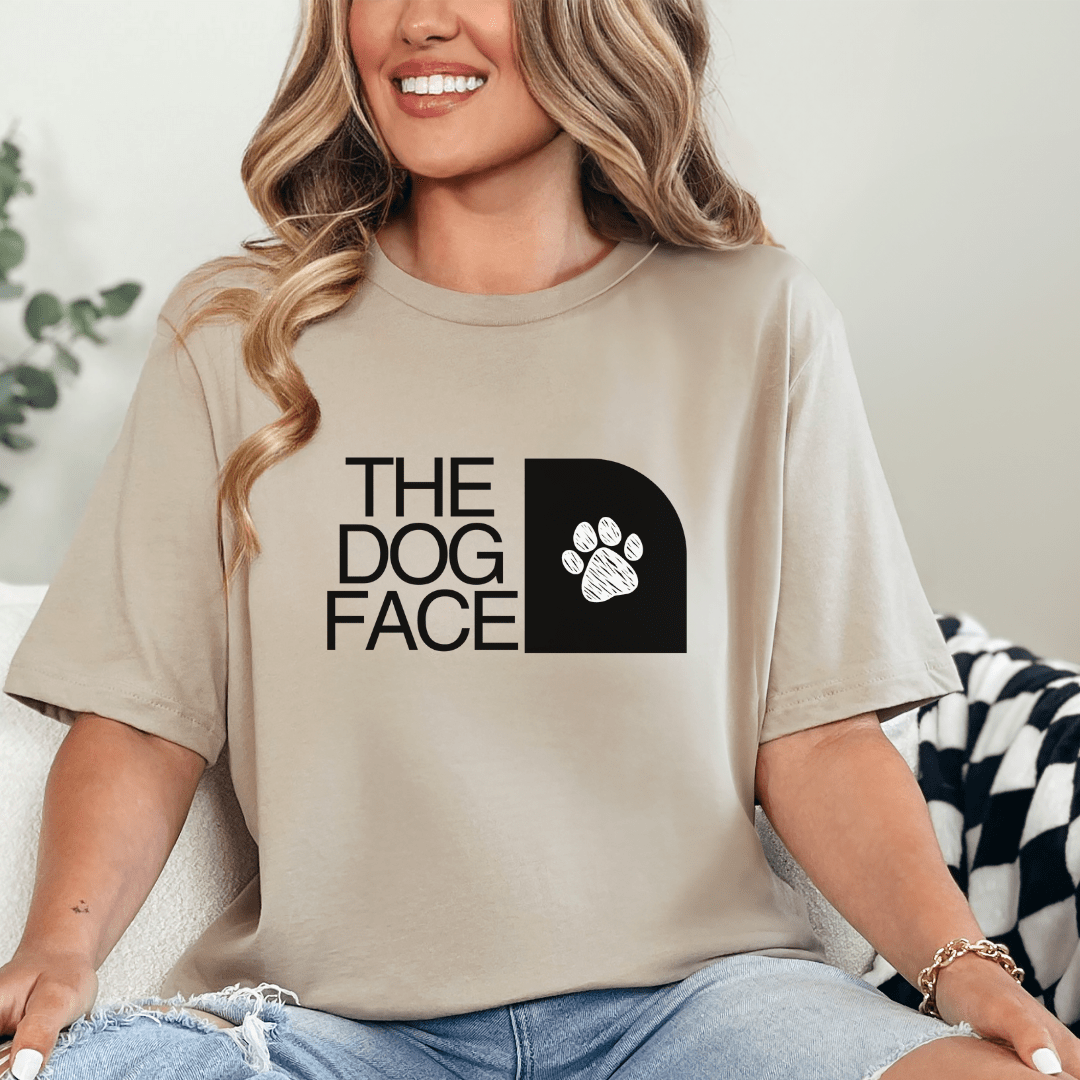 T-Shirt Tan / XS The Dog Face Tee