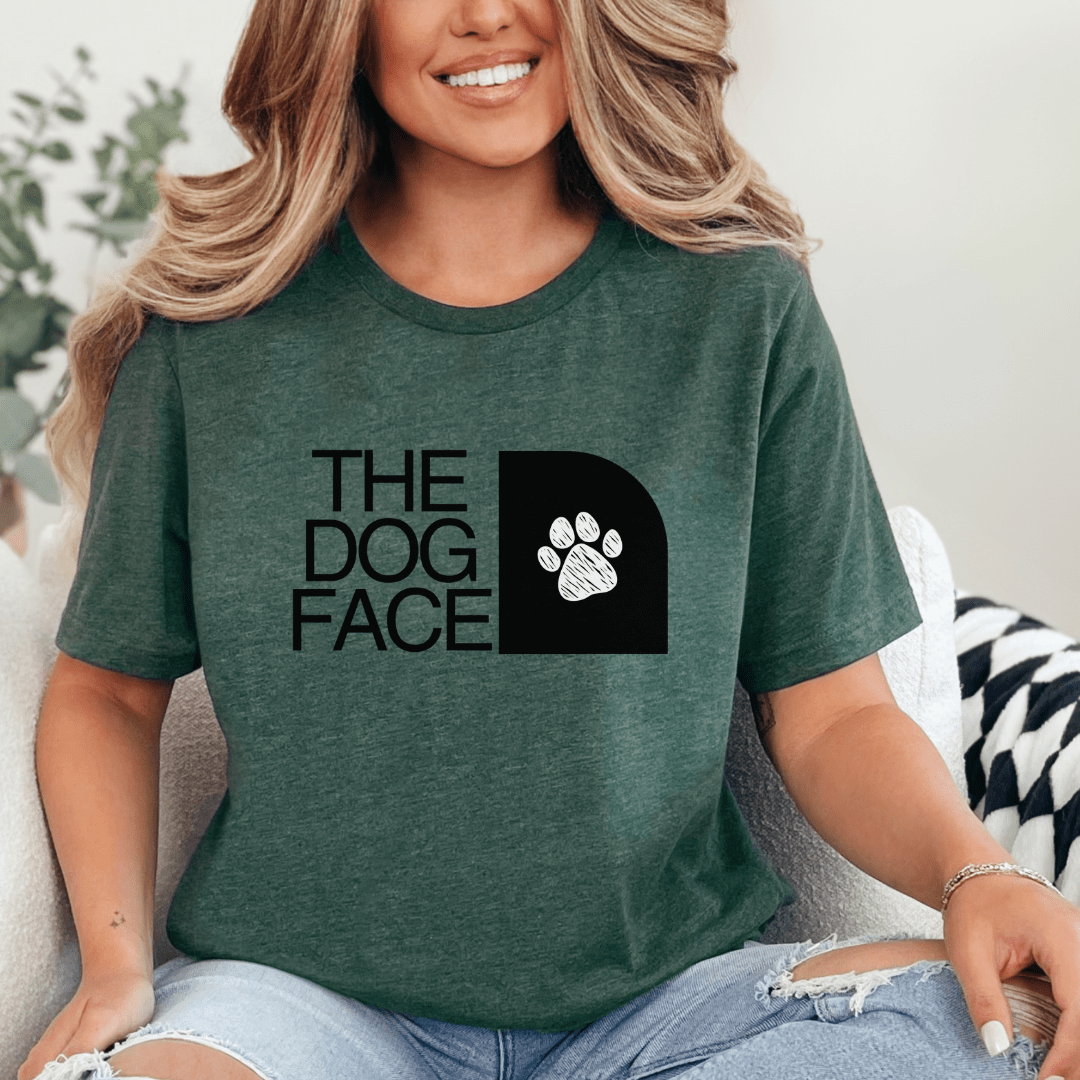 T-Shirt Heather Forest / XS The Dog Face Tee